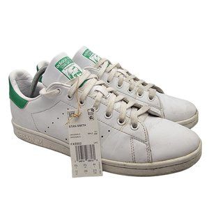 Adidas Originals Stan Smith Mens 10 White Green Skate Sneaker Shoes FX5502